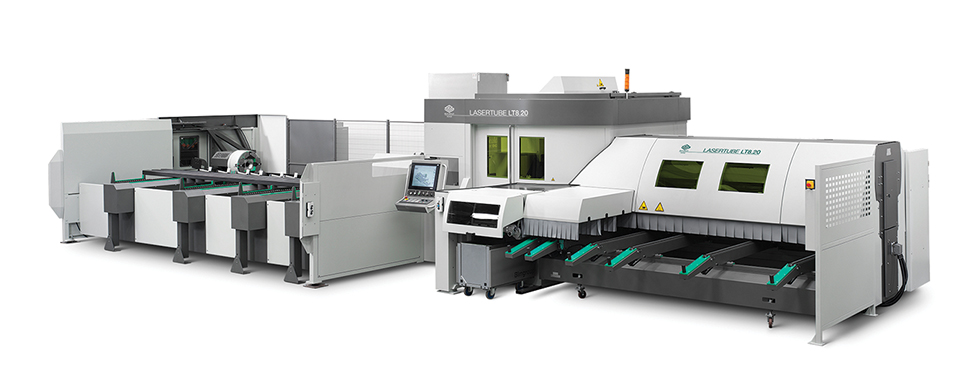 The LT8.20 laser tube cutting system 