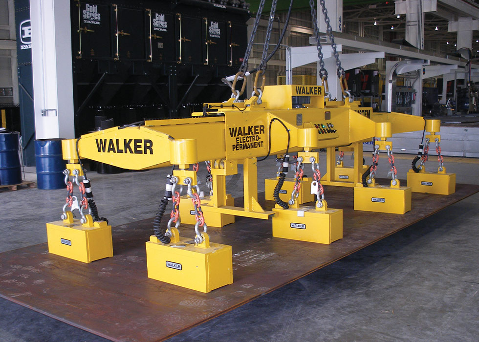 Magnetic lifting requires engineered solutions