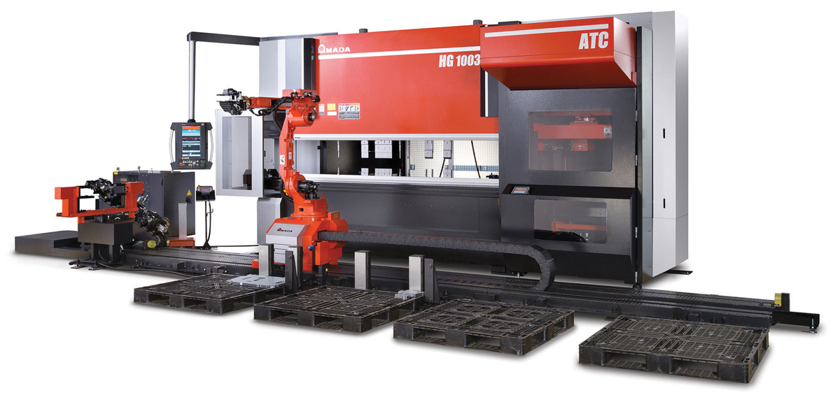 HG AR is a fully integrated robotic bending system