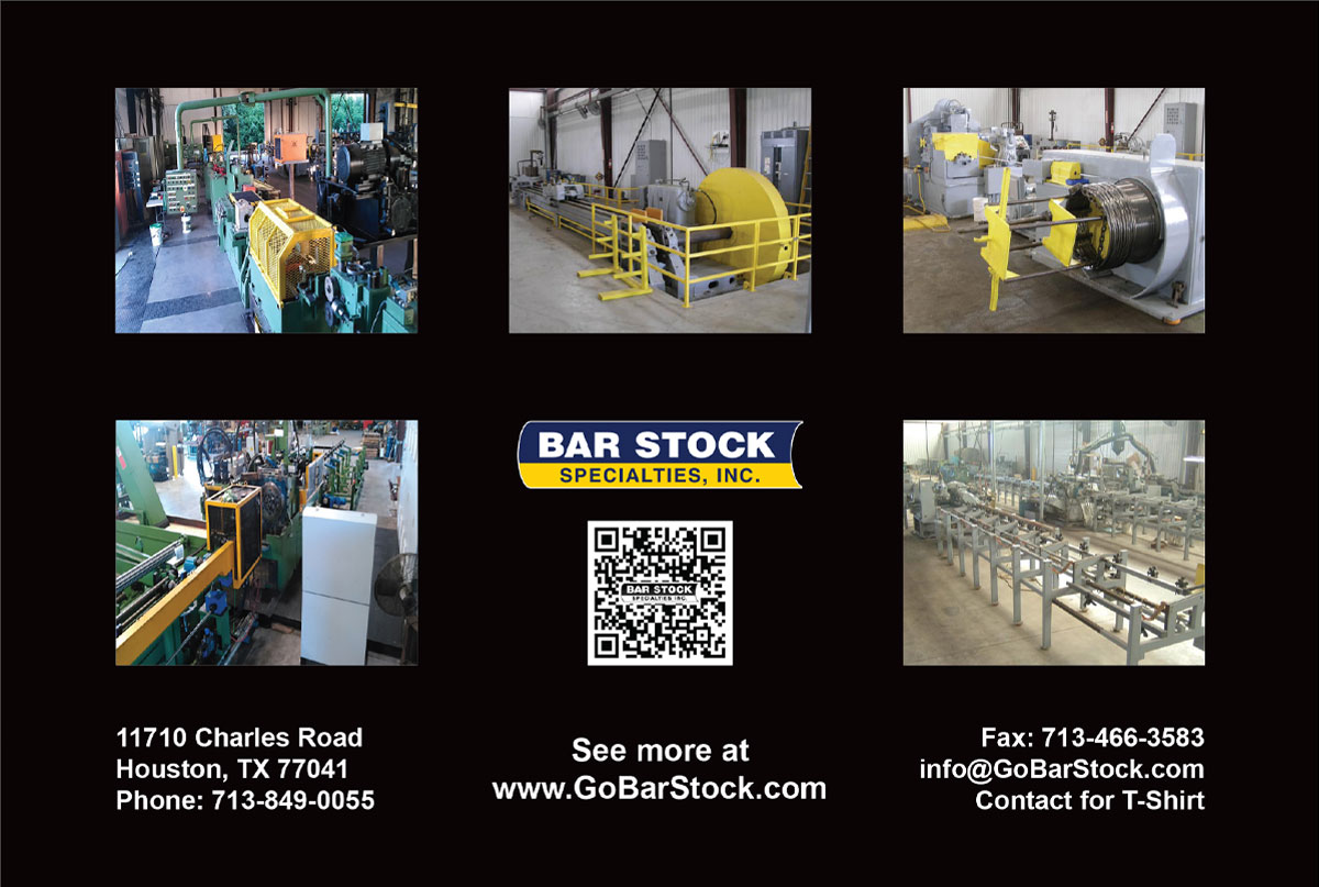 Bar Stock Specialties Inc. Advertisement