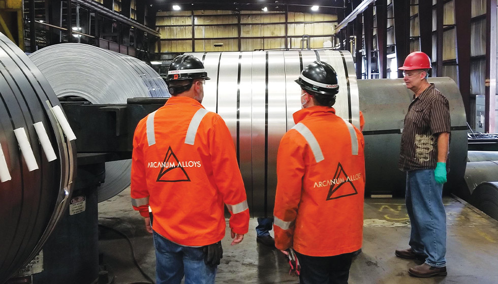 Steel process uses existing infrastructures to provide corrosion-resistant