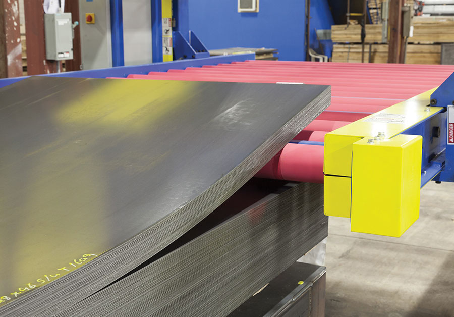 Material Handling: Canrack Metal Center Systems