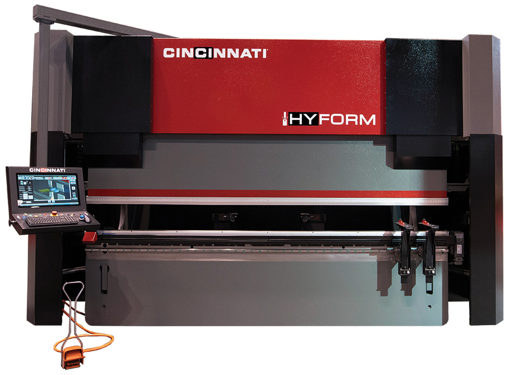 Full view of Cincinnati Hyform machine