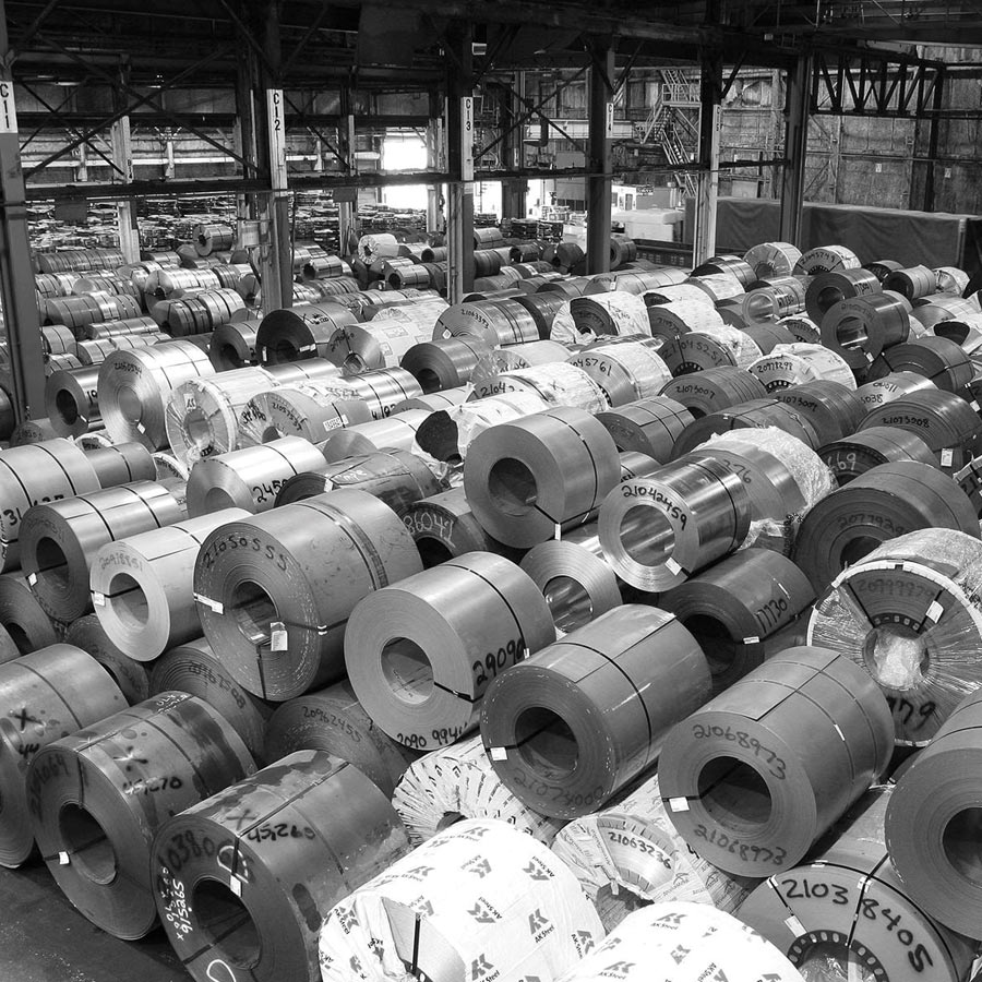 assets of Action Stainless & Alloys Inc. in Olympic Steel Inc. factory