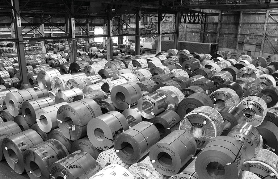 assets of Action Stainless & Alloys Inc. in Olympic Steel Inc. factory