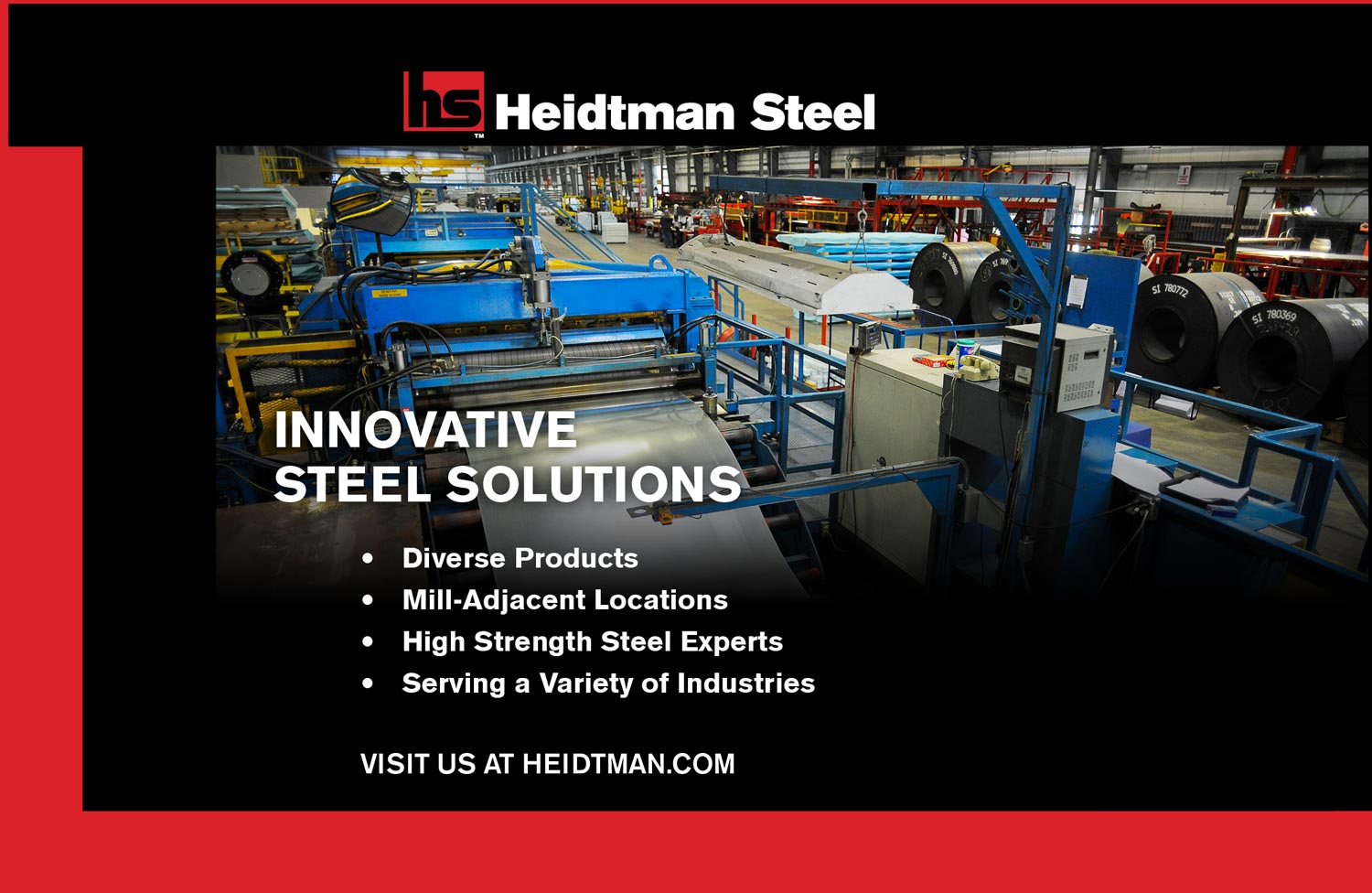 Heidtman Steel Advertisement