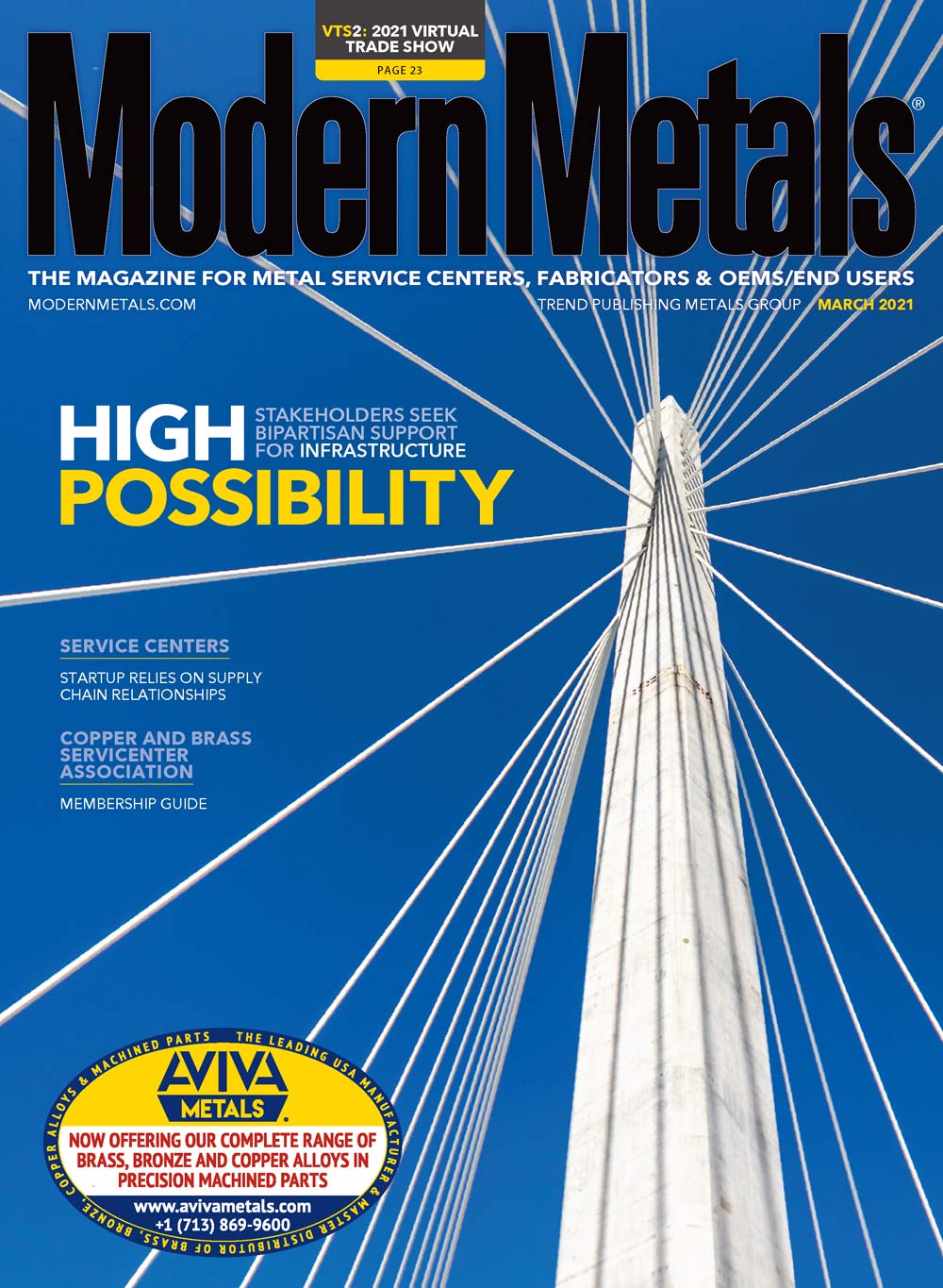 Modern Metals March 2021 cover