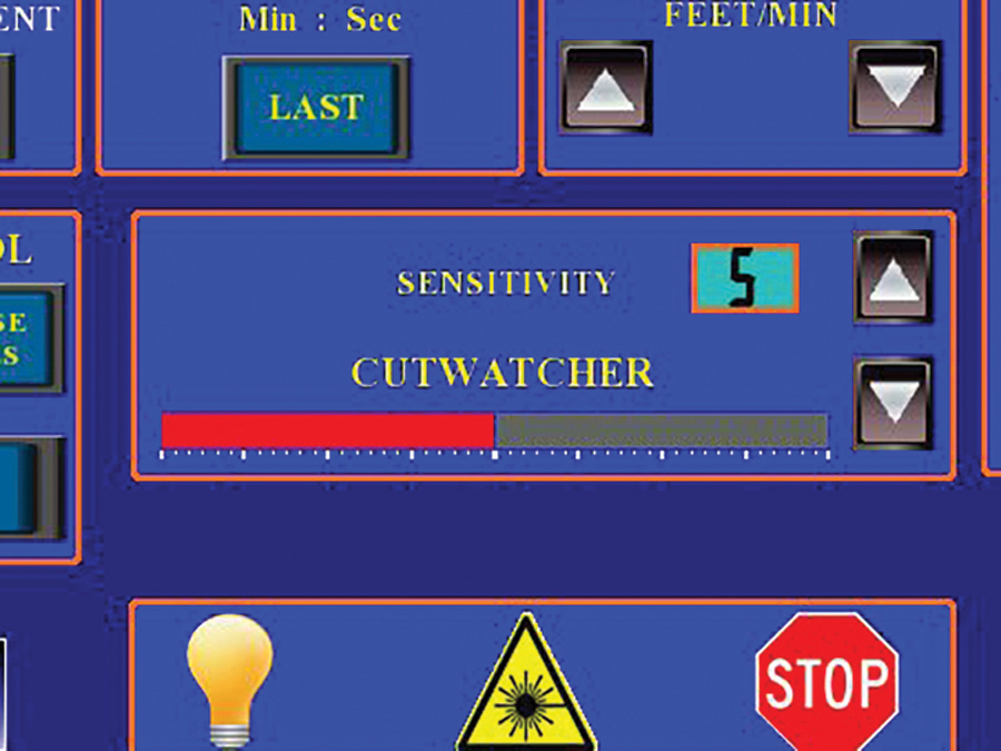 zoomed view of Cut Watcher screenshot displaying sensitivity