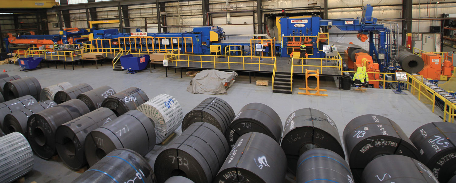 Feralloy brings in master coils from Nucor Gallatin, which is expanding its galvanizing capacity and will also soon become home to a new tube mill