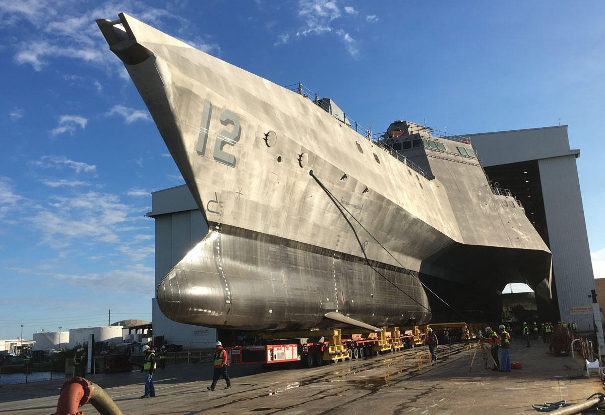 Austal USA, which builds aluminum-intensive littoral combat ships for the U.S. Navy, will expand in Alabama.