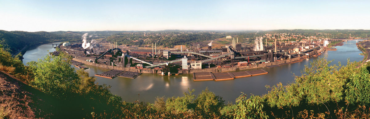 U.S. Steel Clairton Works view