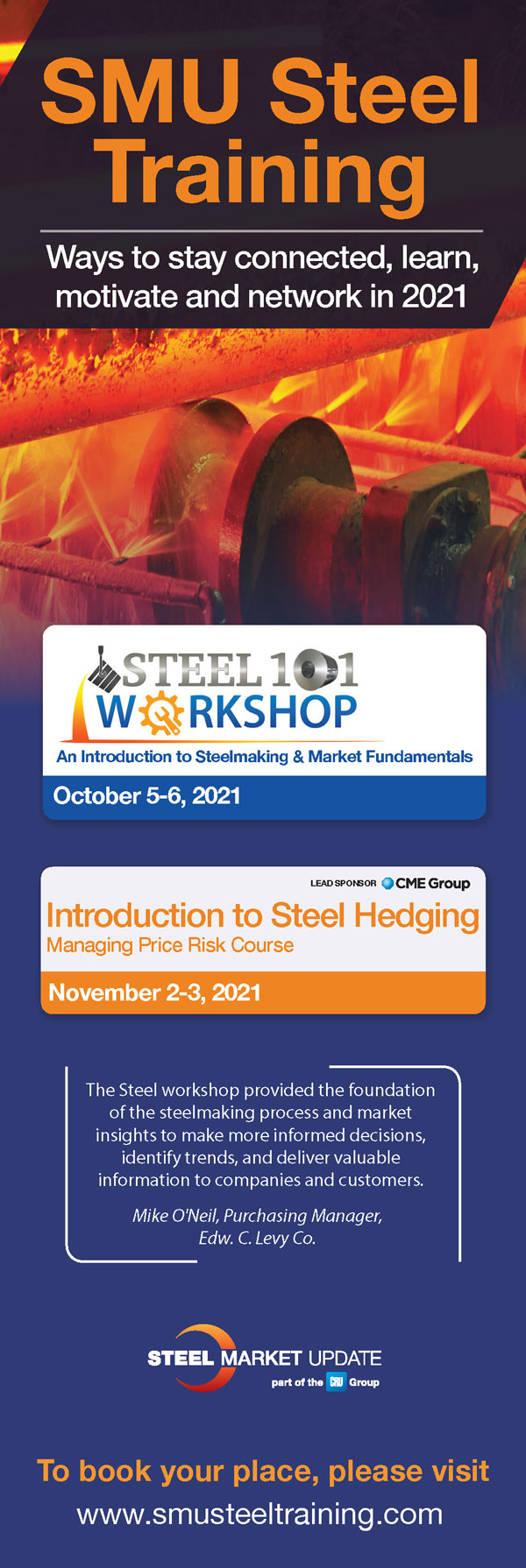 SMU Steel Advertisement