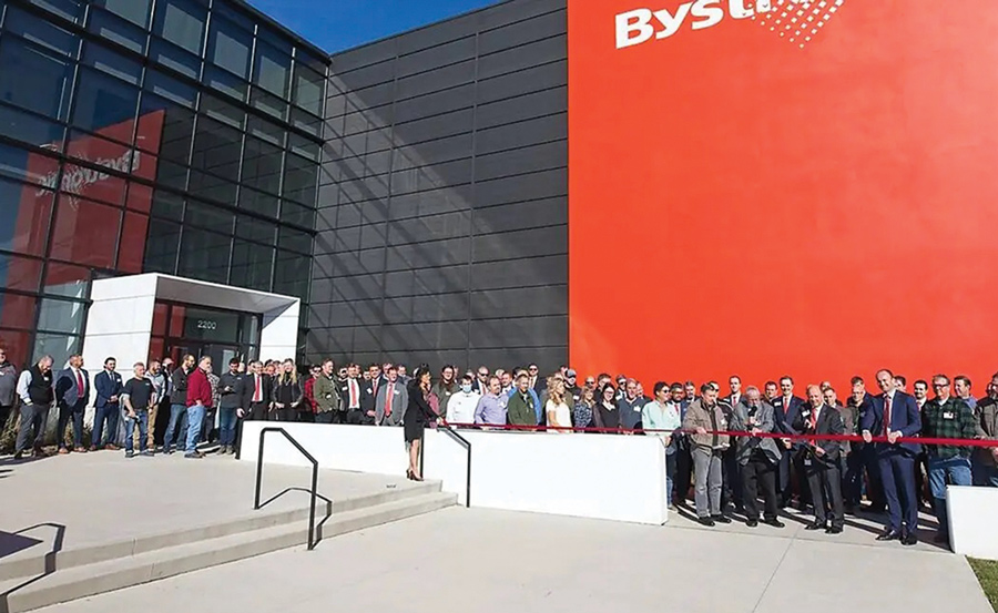 Opening of Bystronic Inc. U.S. Assembly Plant
