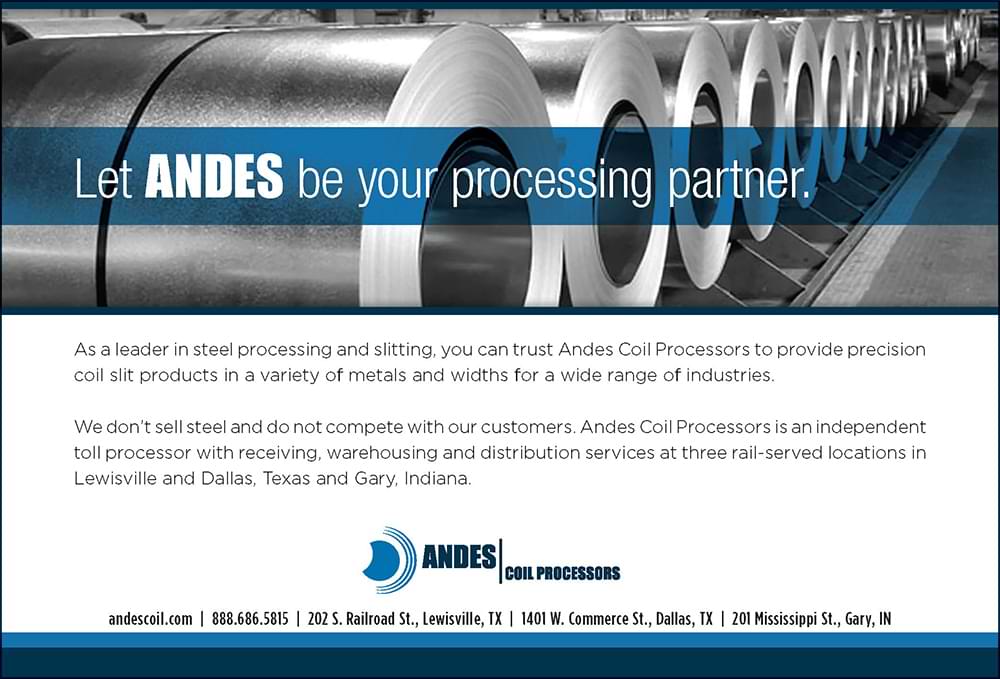 Andes Coil Processors Advertisement