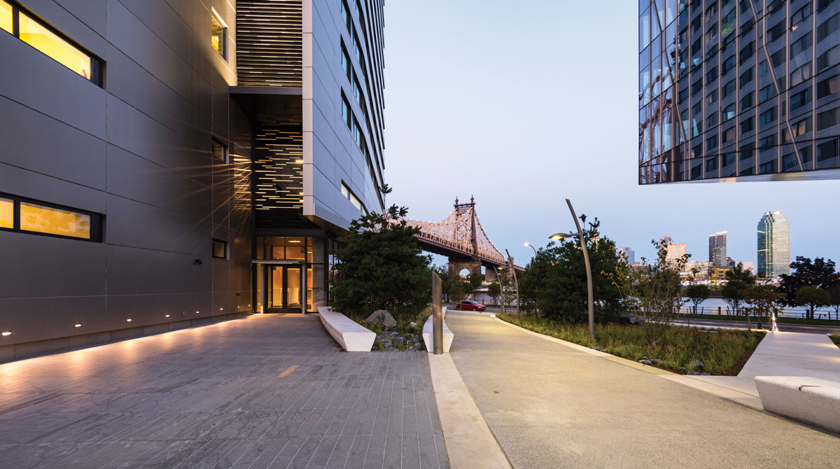 Many architects want their buildings to blend in with, and complement, surrounding cityscapes