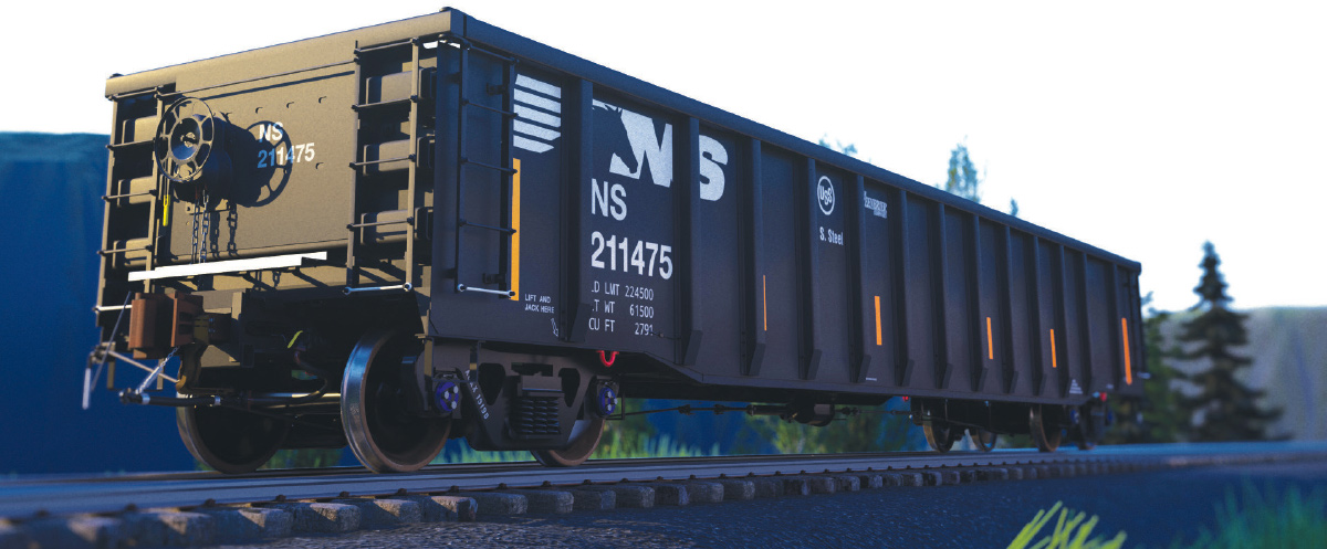 Norfolk Southern is ordering 800 lightweigh