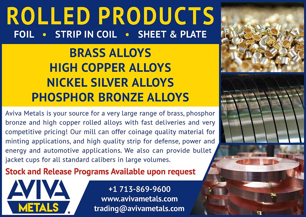 Aviva Metals Advertisement