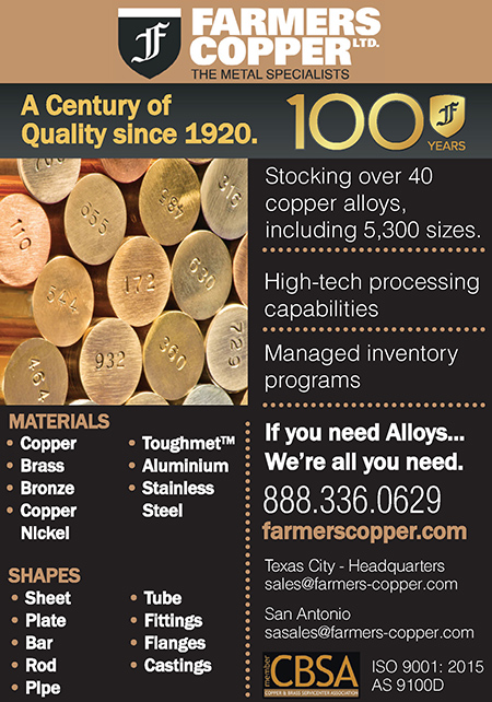 Farmers Copper LTD. Advertisement