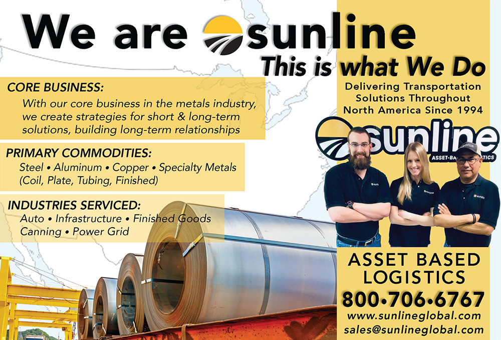 Sunline Asset Based Logistics Advertisement