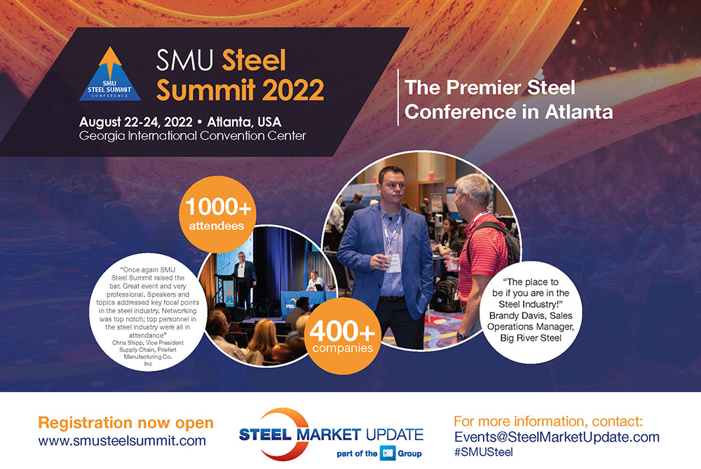 SMU Steel Summit 2022 Advertisement
